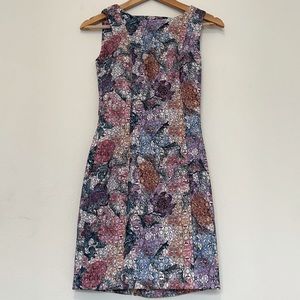 NWT! Size2  H&M colorful floral bodycon dress